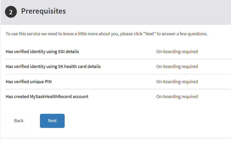 15) The Terms and Conditions is pages long (I can't imagine trying this on mobile) and far to dense to read. So like everyone else, I'm going to skip it and click agree. Which now appears to have put me into the application process for eHealth. I thought I had to return here?