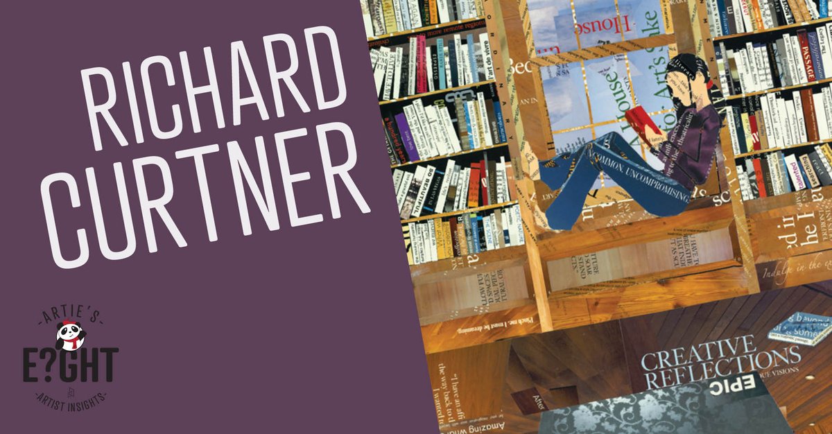 FrameDstnation's tweet image. Richard Curtner puts a clever twist on the adage with his one-of-a-kind collages. Armed with an X-Acto knife and an eye for detail, Richard blends visual beauty with verbal poetry.#FrameDestination #ArtiesEight Click link to learn more.  FrameDestination.com/Blog