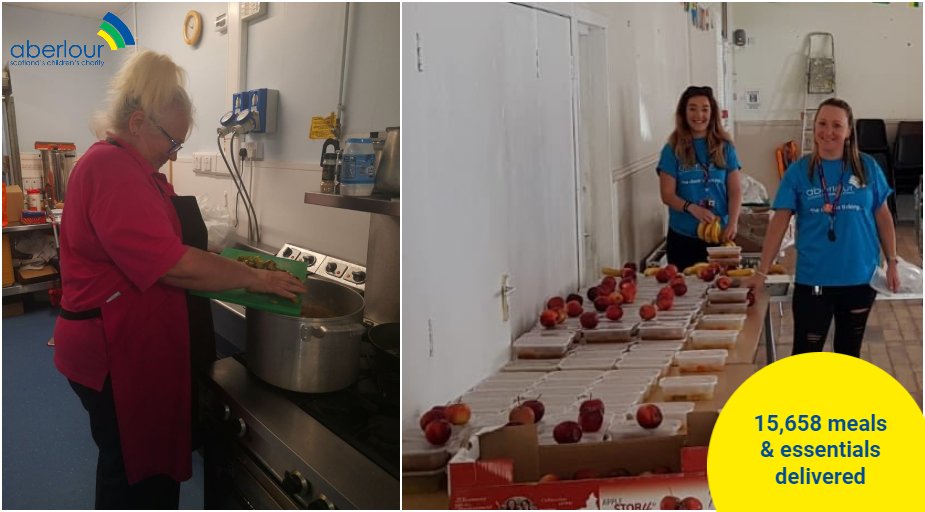 AberlourCCT's tweet photo. During lockdown we delivered more than 15,658 meals &amp; essentials (clothing, toiletries, laptops) to families who've never needed our support before.
This highlights that the impact of COVID-19 isn't limited to vulnerable families &amp; your support is crucial: https://t.co/JTpPckMgaa https://t.co/zb2aGLXRpB