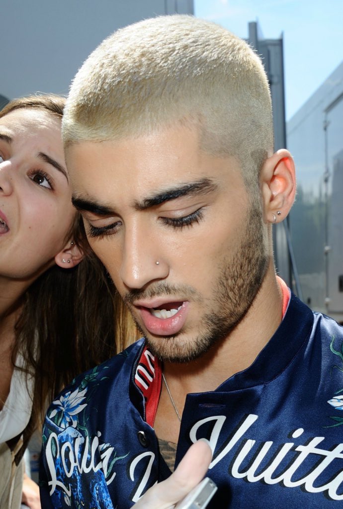 Zayn Malik at the Louis Vuitton Men's Fashion show June 25 2015