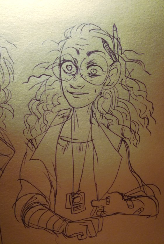 messa geiger is a leading scientist in halcyon with 15 phds and questionable experiments with animals, her forte is losing animals shes done experiments on, forgetting dates with her wife, and giving too much ketamine and dubious animal blood to her patients 