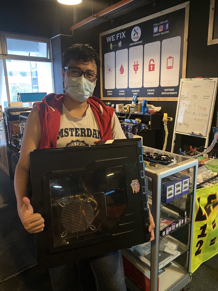 lockmey's tweet photo. [ PC REPAIR ]
.
Item : No Display
.
Desc : Repair
.
Sebarang pertanyaan tentang phone, laptop, pc, tekan link kat bawah cepat-cepat 👇🏻
https://t.co/8GICB9FuxN
#itbezz
#repairexpert
#phonerepair
#laptoprepair
#repairkl
#repairgombak
#repairselayang
#repairkepong
#repairsentul https://t.co/BmF4vG2Zhs
