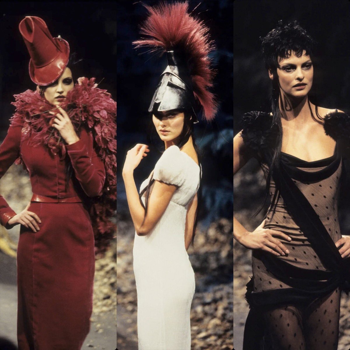 Givenchy by John Galliano Haute Couture Fall-Winter 1996-1997 - RUNWAY  MAGAZINE ® Collections
