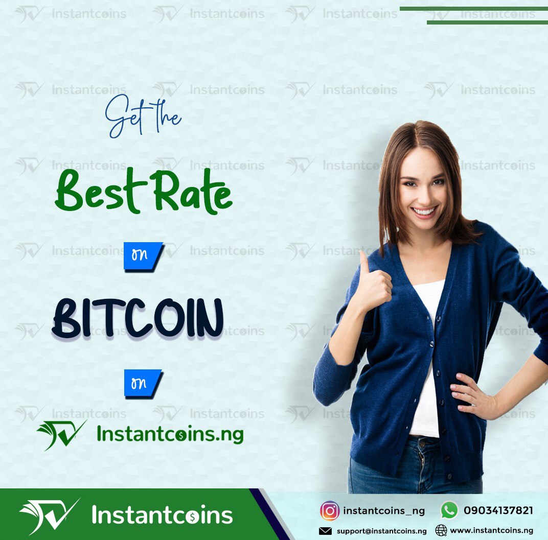 LisaMelz's tweet photo. Get the best rate on Bitcoin on #Instantcoins ❤
Just one trade & you're hooked🙌We bet you👌
We trade BTC & convert it to Naira 🤝
Buying & selling rate for cryptocurrencies🤝
Instant payment is assured ✔
Register here https://t.co/s0nnar9vZC
Get it on Google Play & Apple Store https://t.co/L9Zr69c4J7