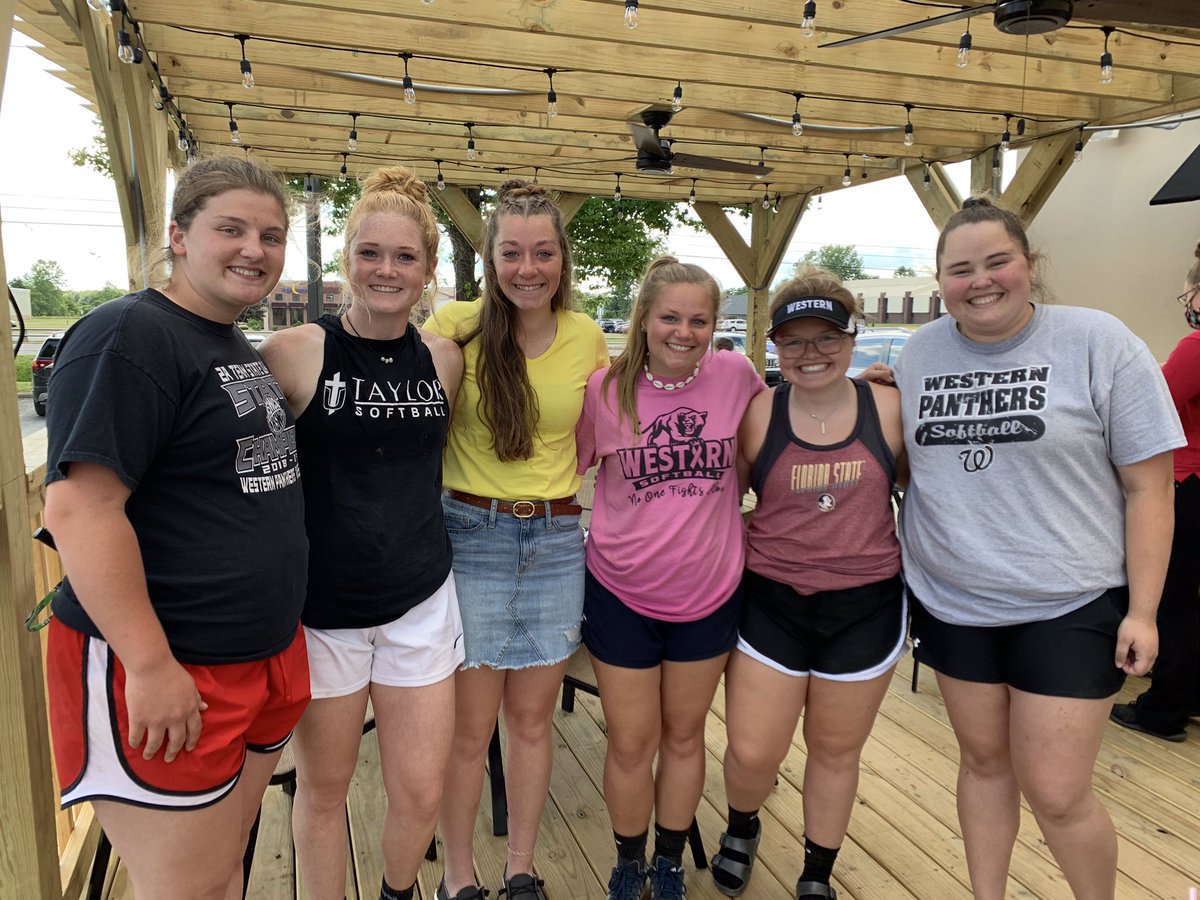 Sadie was surprised with ice cream from some of her softball friends!  Happy Birthday, Sadie!