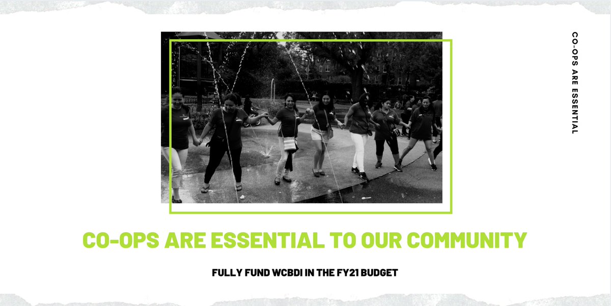 #WCBDI funding gave worker cooperatives in the Bronx like TRIBE Co-Create Cooperative and White Pine Community Farm access to business incubators, and help with accounting, financial analyses. Fully fund #WCBDI so we can keep supporting BIPOC-run businesses in NYC!