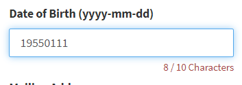 22) This is just lazy programming. Auto-enter the dashes if they're required. Everyone will have them in the same place.