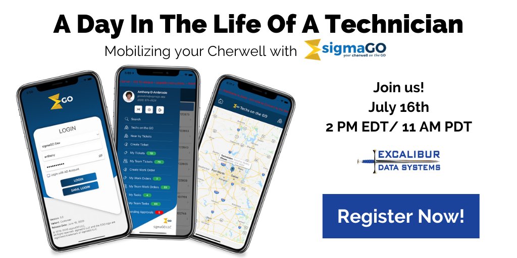 excaliburdata's tweet photo. Watch a story unfold of how a day in the life of a technician can be directly impacted by the use of sigmaGO!

Join us on July 16th!

Register here: https://t.co/YeGoNYq7Vf https://t.co/IvMLnk25Df