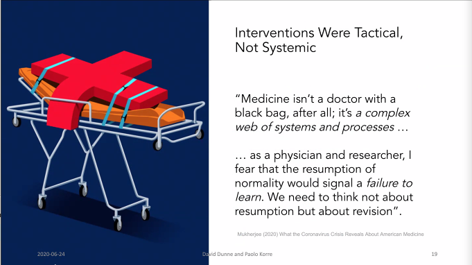 briannacroft24's tweet photo. We need to think much more broadly about the system and not just the specifics - Interventions were not systemic to tackle COVID. Learning is critical. @ILNmuse #ILN #VirtualThursday - @ddunneDesign @paolokorre https://t.co/RWqNjv1Gww