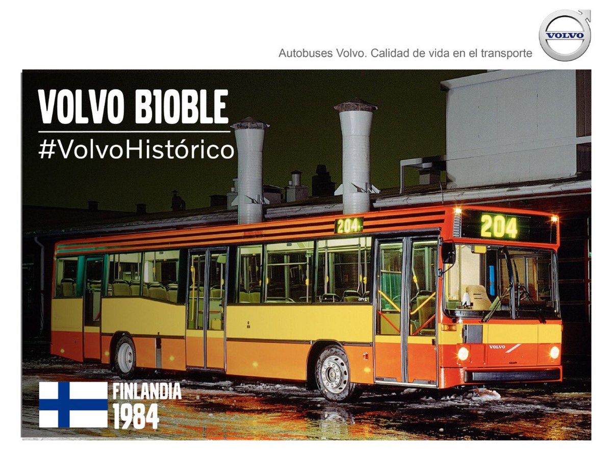 VolvoBusesCol's tweet photo. En nuestro jueves de #TBT recordamos el Volvo B10BLE de 1984 en Finlandia.
Volvo Buses, Conduciendo Calidad de Vida. ¿Qué otro modelo Volvo quisieras recordar? Coméntanos y participa.
.
#VolvoBusCol #VolvoBuses #VolvoPorElMundo #TBT #TBTVolvo #OrgulloVolvo #LaPasionQueNosUne https://t.co/sRNGj9Q9IL