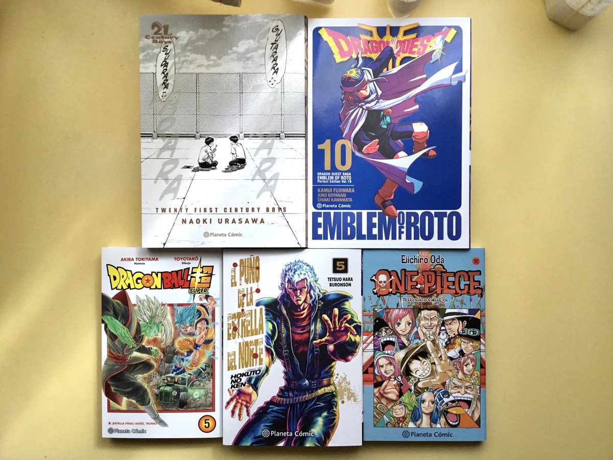 O Xrhsths Sergio Redon Sto Twitter Y Tambien Han Llegado Desde Omegacenter0 Las Novedades De Planetadcomic De Este Mes Destaca Un Nuevo Tomo De One Piece Otro De Hokuto No Ken