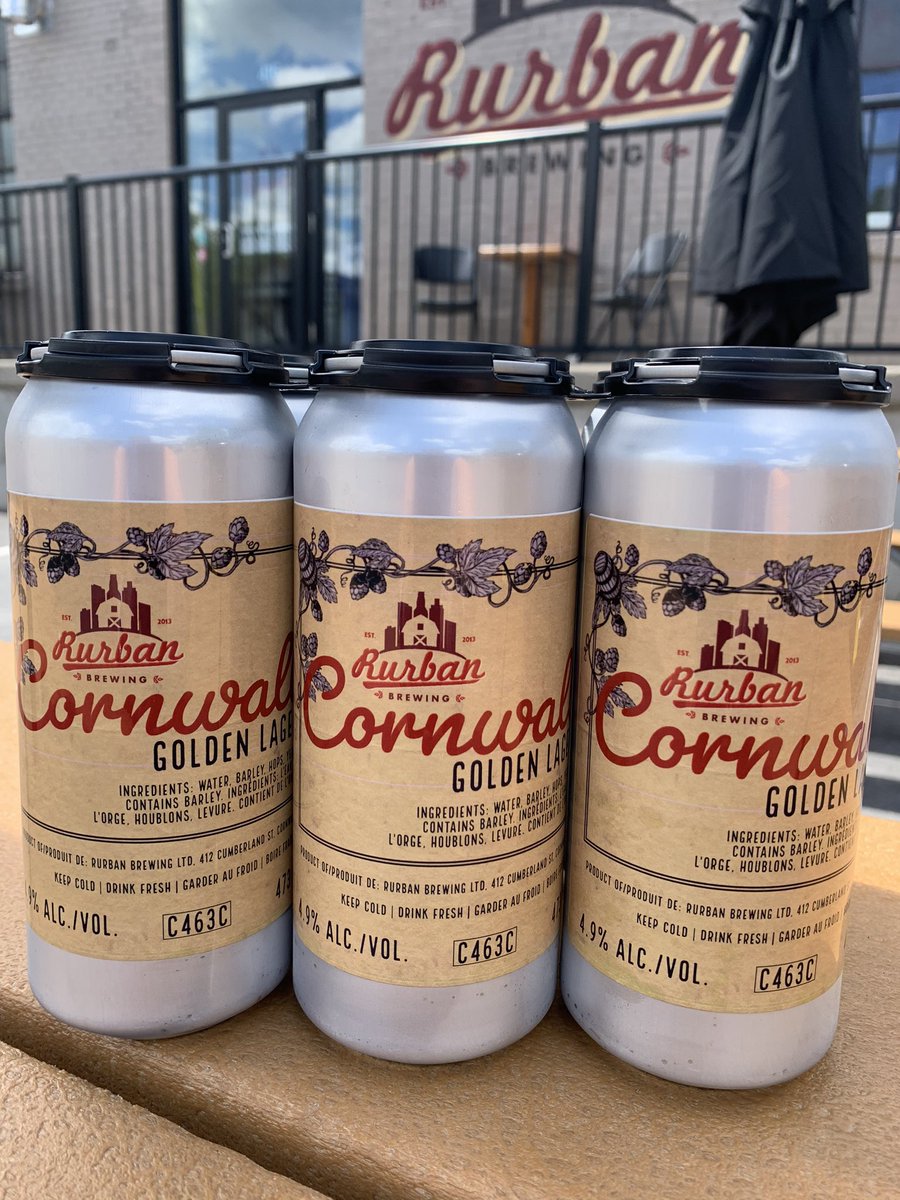 RurbanBrewing's tweet photo. The canner is getting a workout this week. Restocking day number 3. Cornwall Golden Lager is back in shop.
#StaySafe #KeepYourDistance #CornwallSDGA https://t.co/n6duMTpVPs