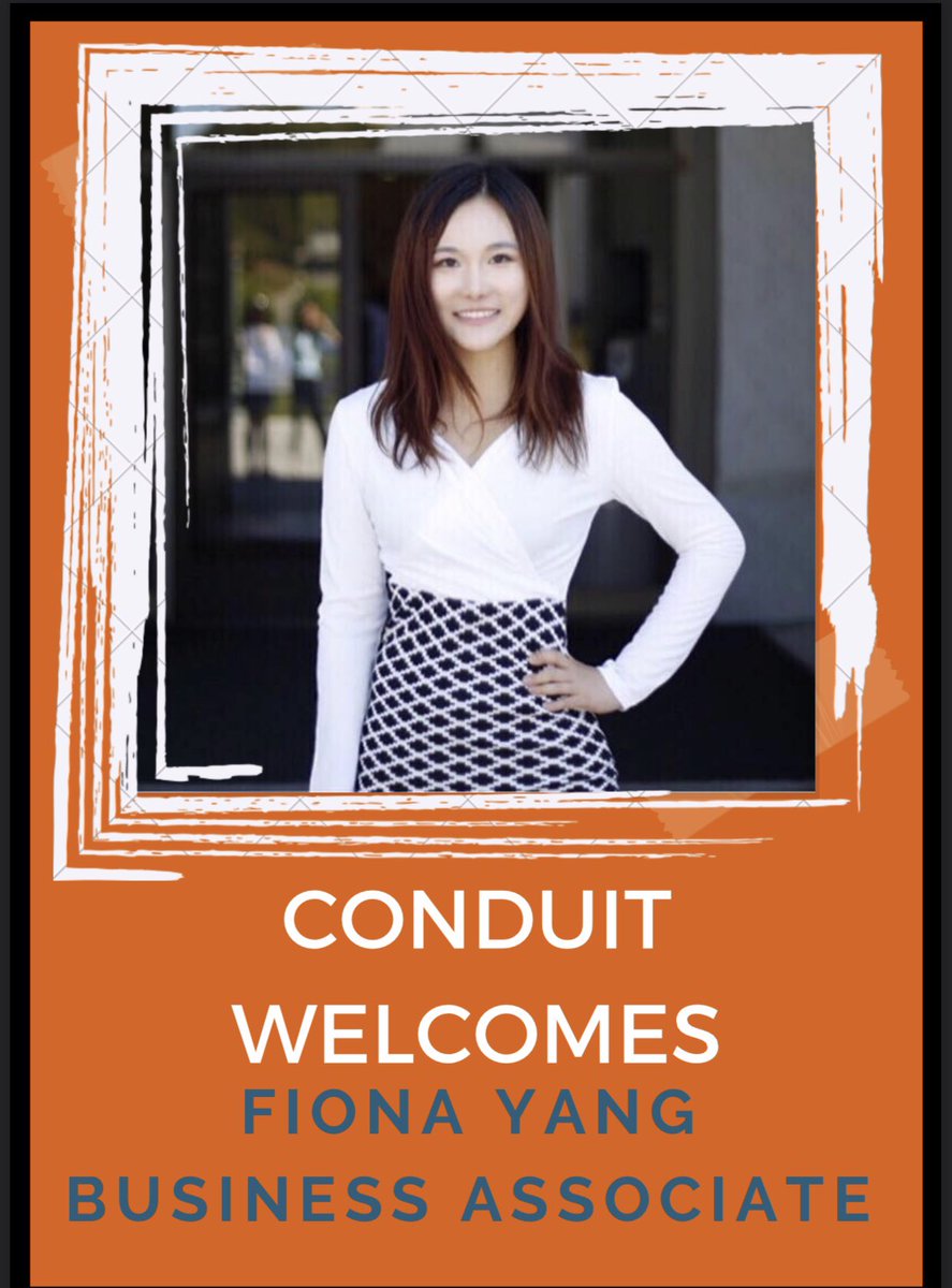 RyanRob30367094's tweet image. I am super excited to welcome Fiona Yang to the Conduit Team! Fiona got a perfect score of 2400 on her SATs. She founded the Berkeley Psychology group. She has her masters from UPenn. And she is the youngest consultant to Wells Fargo. Keep killing it Fiona!
 #coronavirus