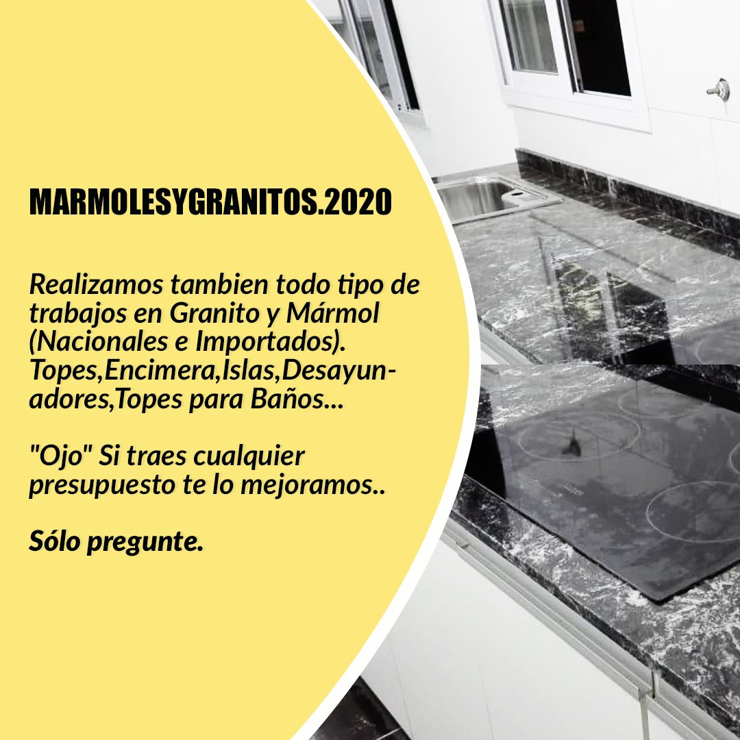 jmorenoa2011's tweet photo. #Marmoles #granitos #pintura #cocinas #baños #topesdecocina #remodelaciones 
Sólo un #RT no cuesta nada .. gracias .. https://t.co/UkahAP0cuX