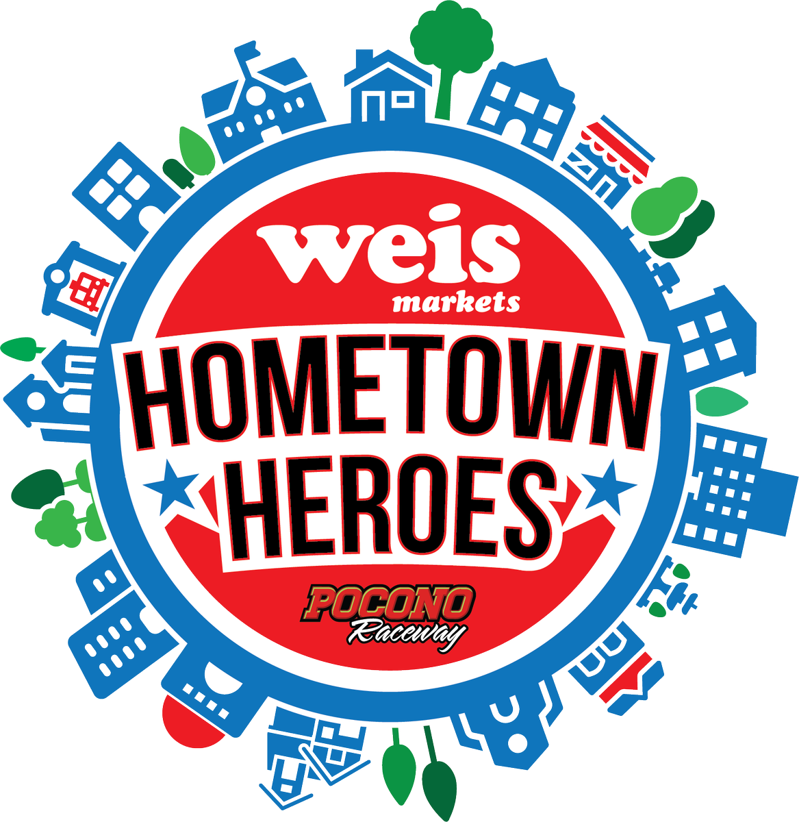 PoconoRaceway's tweet photo. 𝐖𝐞𝐢𝐬 𝐌𝐚𝐫𝐤𝐞𝐭𝐬 𝐇𝐨𝐦𝐞𝐭𝐨𝐰𝐧 𝐇𝐞𝐫𝐨𝐞𝐬

We have teamed up with our great partners at @WeisMarkets to bring you the 'Hometown Heroes' program.

Nominate a hero of yours that is doing extraordinary things in the community!

More Details: https://t.co/vRBjRmVrpn https://t.co/5Gr3Oeg7xu