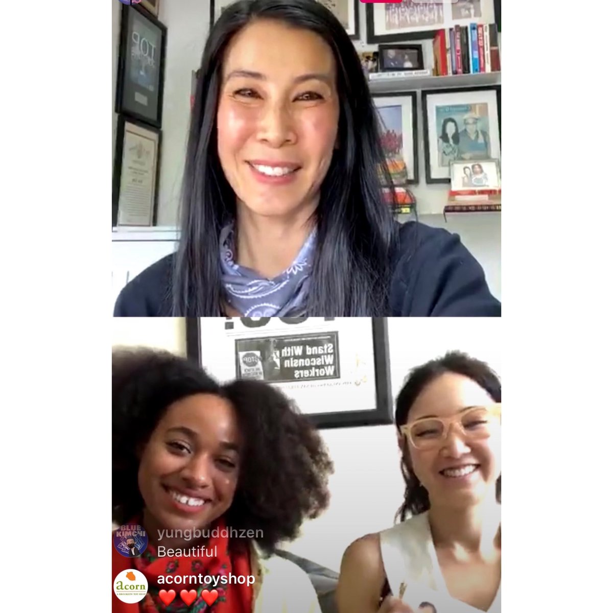 Loved chatting with <a href="/lisaling/">lisaling</a> on Juneteenth about how to be an ally across difference and make room for all! It’s convos like these that show true allyship and intersectionality in action ❤️ #decolonizeourbookshelves #bipocstorytellers