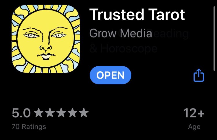 i got this one recently whilst learning how to read tarot cards and i love it. it gives you daily readings virtually and it’s just overall great!