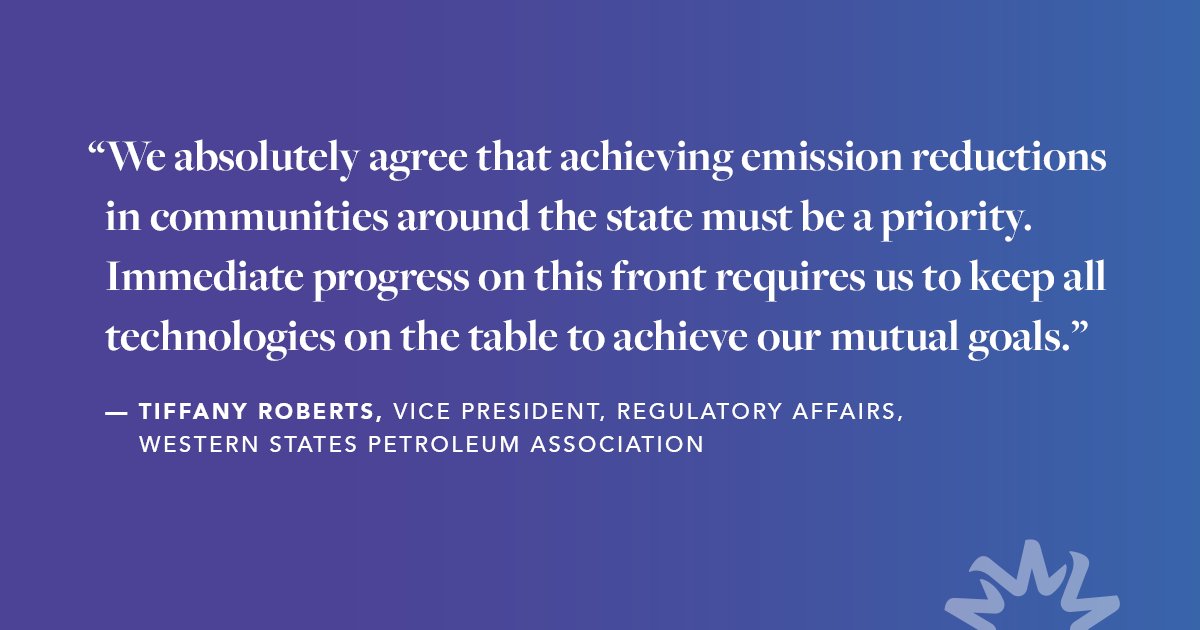 WSPA’s Vice President of Regulatory Affairs, <a href="/tiffanykroberts/">Tiffany K. Roberts</a> comments on importance of inclusive innovation in <a href="/AirResources/">CARB</a> Advance Clean Trucks rule.
