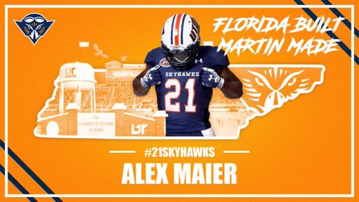 Blessed and honored to receive my first division 1 offer from UT Martin!! @Coach_Springs @CoachJ_Nichols @CS2SA @coachwolfe16 @CoachTraywick53 @FIHSFOOTBALL @CoachOzUTM @CoachHill1 @UTM_FOOTBALL