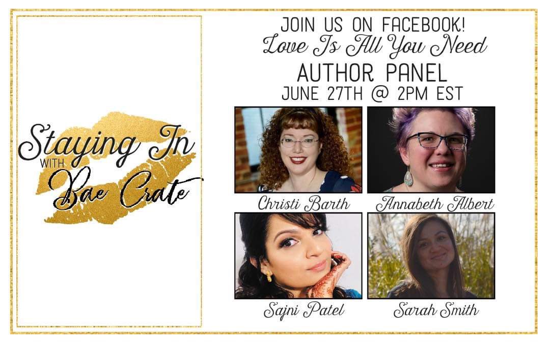 BaeCrate's tweet image. Join us Saturday at 2PM ET on Facebook for our Love Is All You Need Panel! We’ll see you there! 💗