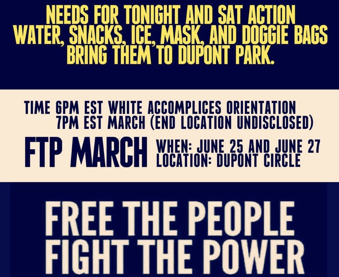 DmvProtests's tweet photo. Want to be an ally? Join TheythemCollective (https://t.co/px7SOsYJU8) for their Ed Session/#DCProtest... 

Staying in? Join @AMarch4OurLives and @staceyabrams for a discussion on the "Power of our Civic Engagement"

Other #dcprotests/ education on https://t.co/JsVrYhB2Kp ✊🏿✊🏾✊🏽 https://t.co/dPSZWId3ED