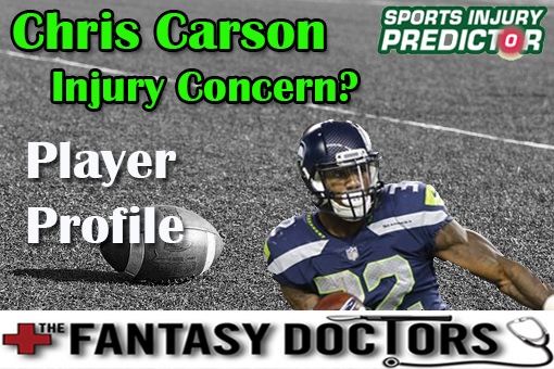 [NEW] Is Chris Carson an injury risk in 2020 or will he finally put it all together? We have a hunch. Get his full injury profile complete w/ analytics from <a href="/InjuryPredictor/">Drafts Sharks Injury Predictor</a> along w/ fantasy outlook in our 2020 #FantasyFootball Draft Guide. #NFL #FanDocs patreon.com/2020injurydraf…
