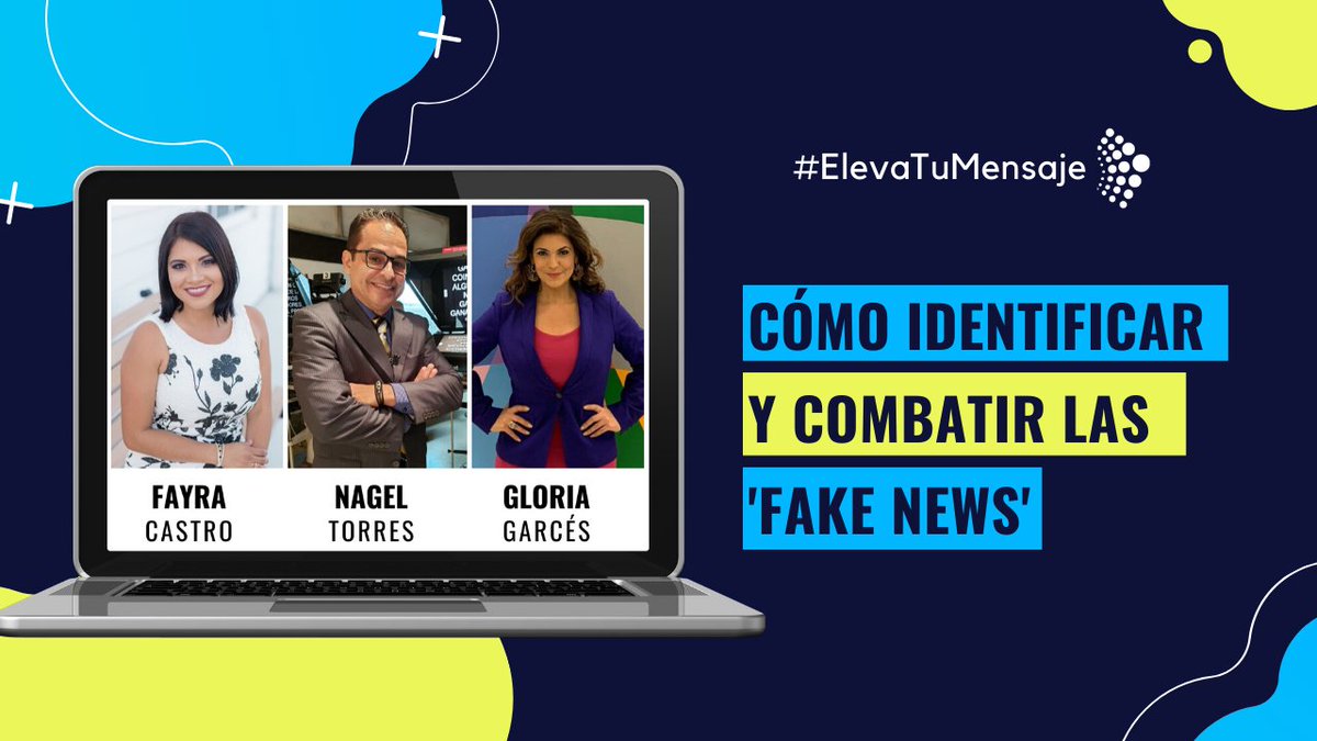 ElMensaje's tweet photo. En esta nueva emisión de #ElevaTuMensaje aprenderás cómo identificar y combatir las #FakeNews, quiénes producen estás falsas noticias y cómo funcionan los bots, entre otros temas. https://t.co/CZdioNFJb2 👈 https://t.co/T4UQBgu7Or