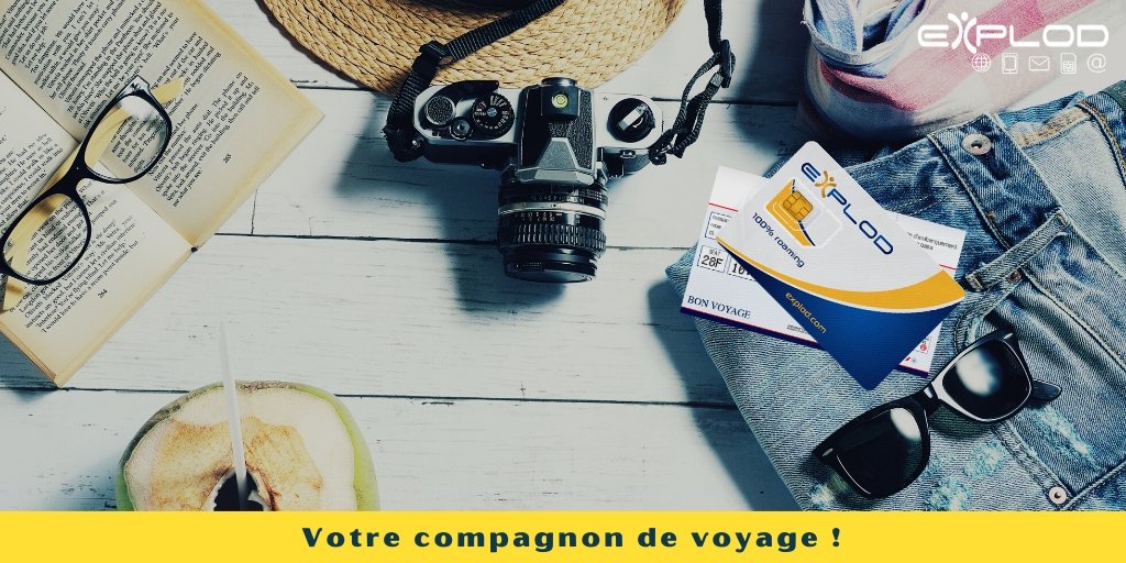 La meilleure solution d'#itinérance !!
#Voyager connecté en #famille dans le monde entier avec le même numéro ! la #CarteInternationale #Explod est 90% moins chers sur tous appels, #SMS et accés #Internet.
#roaming  #voyage #tourdumonde #worldnomads
#passionpasseport #voyages