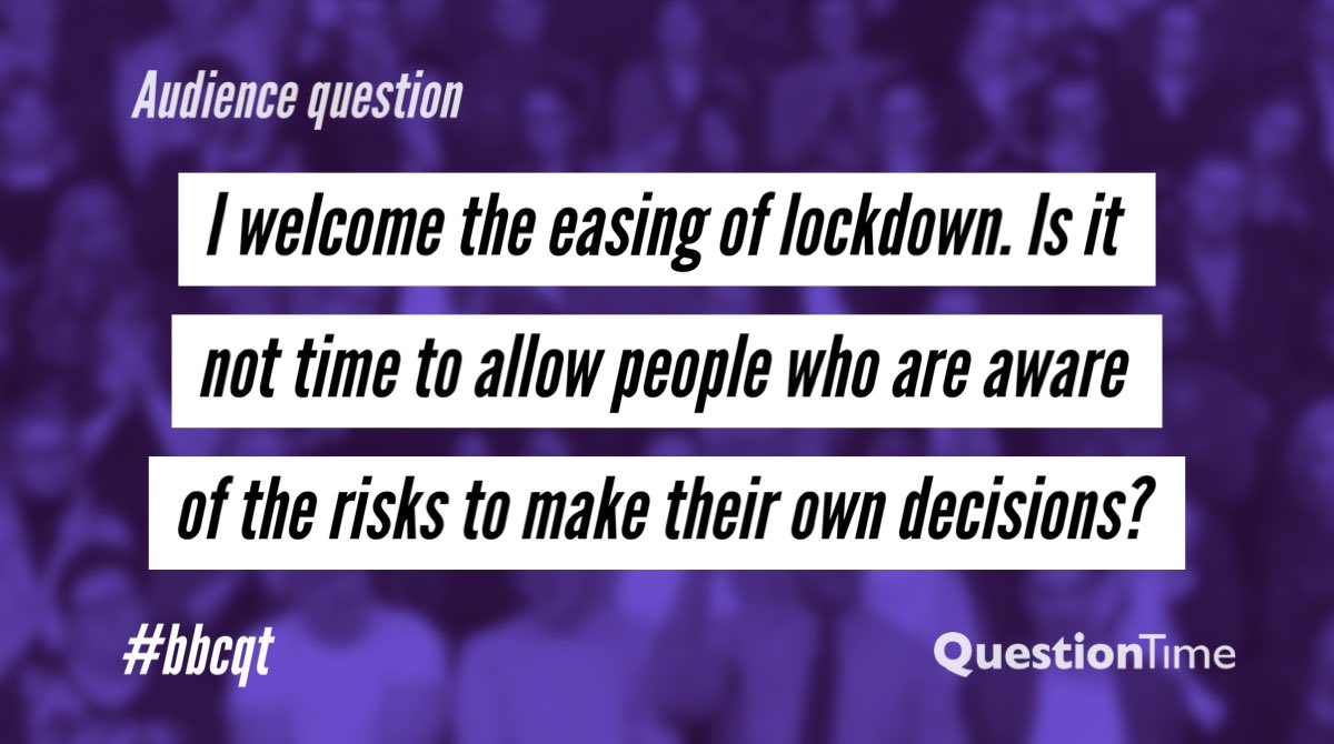 BBC Question Time tweet media