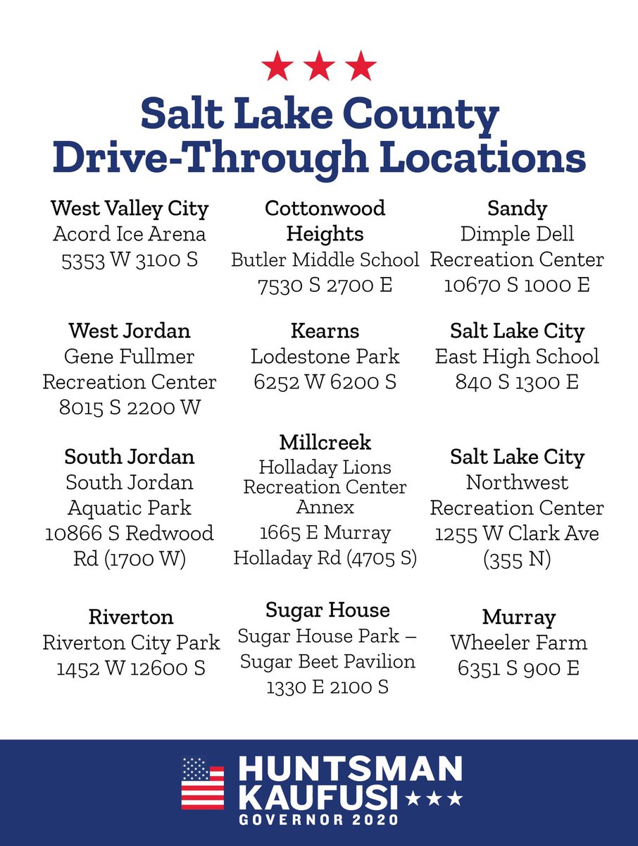 Jon Huntsman for Governor tweet media