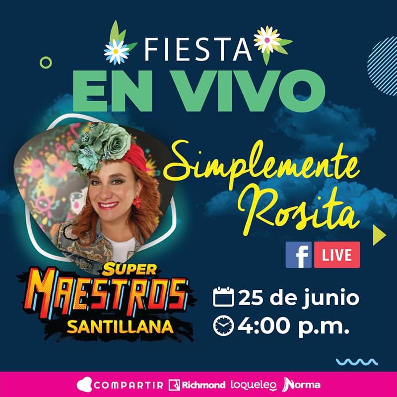 PielMorenaGT's tweet photo. Feliz día a mis maestras de la #BancadaBelga ❤️💛💙
👩🏽🏫 👨🏫 Toda la pipol a conmemorar el
#DiaDelMaestro con #SimplementeRosita 👑 en el FB LIVE de Santillana 👉🏽https://t.co/J6VcsRcqDl https://t.co/MOoNdmoIoY