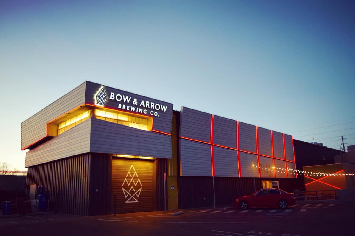 UNMAlumni's tweet photo. 🐺❤️ UNM School of Medicine grad, Dr. Missy Begay, is the co-founder of Bow &amp; Arrow Brewing Co. 🍻Show them your #LoboLove and find more Lobo-owned businesses you can support at https://t.co/grR8hWtlov 📷: @BowandArrowBeer #ProudUNMAlumni https://t.co/4RtIeOva1C