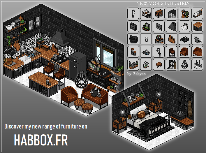 my furniture range is available on <a href="/habboxfrance/">Habbox</a>