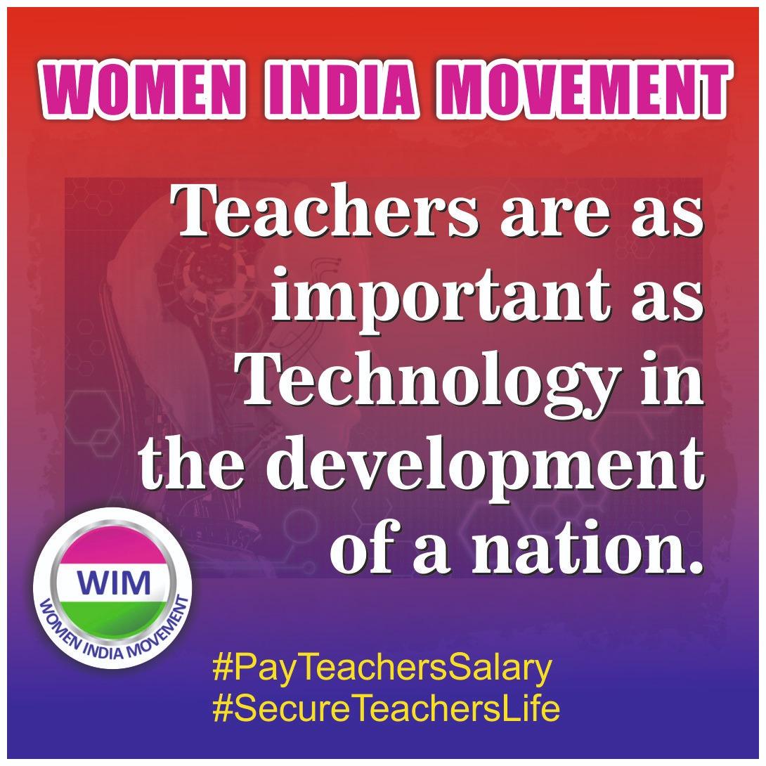 AyshaMubeen5's tweet photo. Teaching is the highest form of understanding.
#PayTeachersSalary
#SecureTeachersLife https://t.co/2uFcl6NdJx