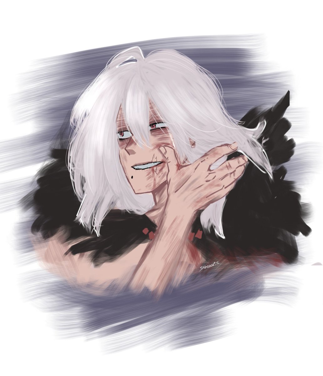 Sanaaarts's tweet photo. Hi im back with the king
#ShigarakiTomura #bnha276 https://t.co/q43HlbEZtl