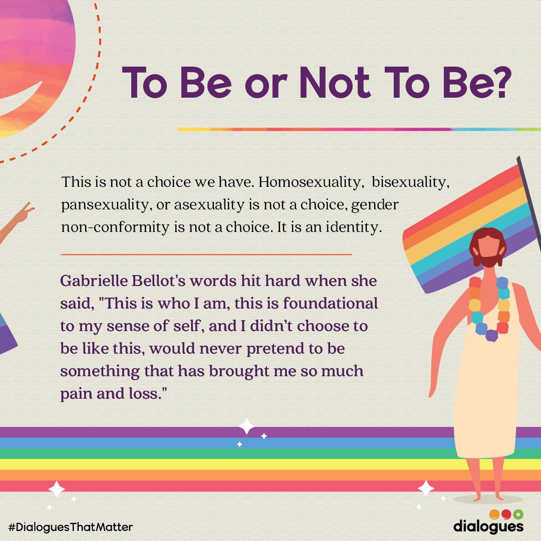 dialoguesspace's tweet photo. This month is Pride month. What do you know or not know about Pride? 
Here are 4 things that can help you love with Pride!! 
Where - FB live
When - 26th June
Time - 8PM
#LGBTQ lgbtq #pridemonth #dialoguesthatmatter #inclusion #lgbtpride #lgbtcommunity  #GayPride2020 https://t.co/f4XmLCzwqf