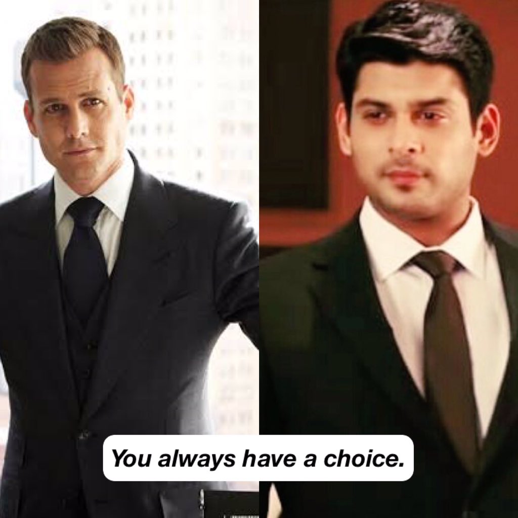 Imagine Sidharth saying these Harvey Specter dialogues.  #SidharthShukIa  @sidharth_shukla