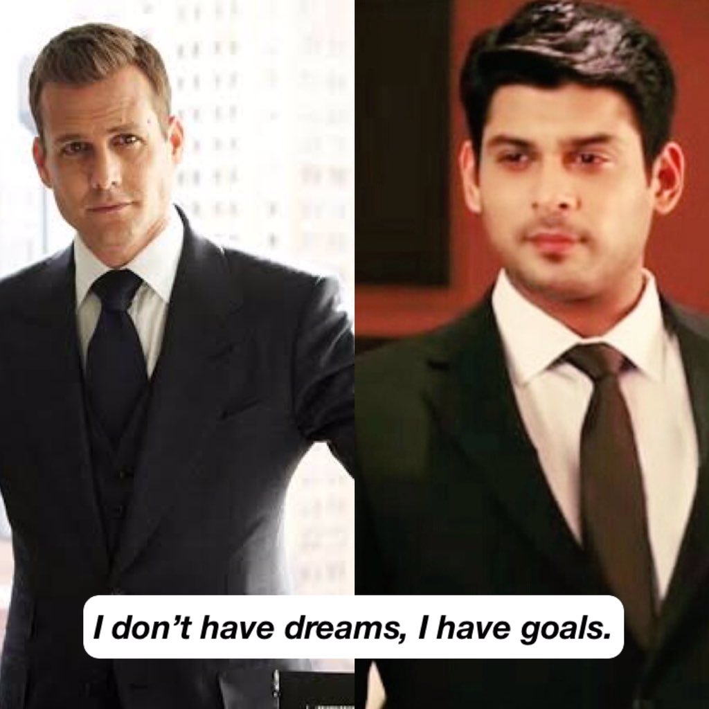 Imagine Sidharth saying these Harvey Specter dialogues.  #SidharthShukIa  @sidharth_shukla