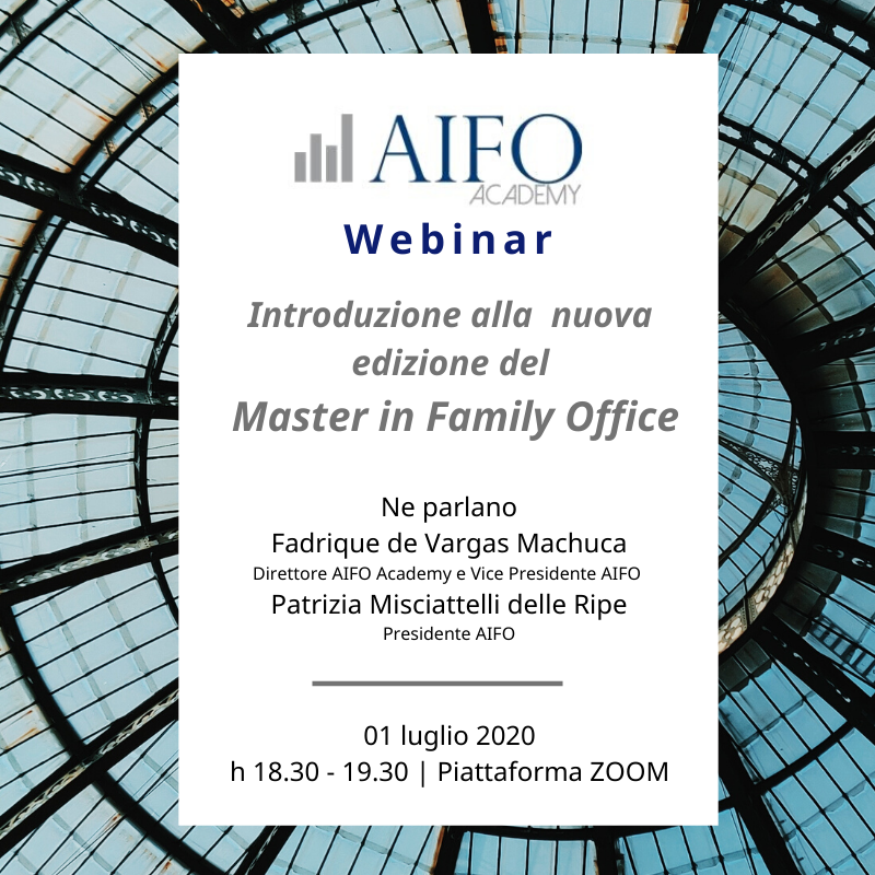 AIFO - Associazione Italiana Family Officer tweet media