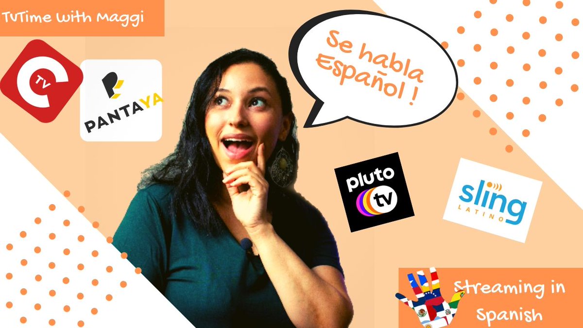 PinkLeo_TV's tweet photo. Looking for some #spanishtv ? I've got you covered! Streaming services like @StreamPantaya and @CANELATV have a great selection for the whole familia.
-
#tvtimewithmaggi #spanishlanguage #latintv @PlutoTV
https://t.co/aNXAu8aomJ https://t.co/eWZ2tKWfCO