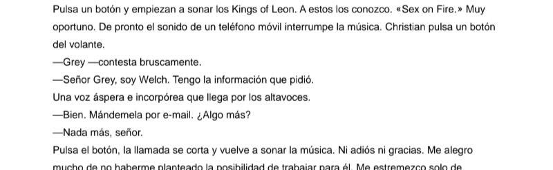 Frankblaackk's tweet photo. Estaba leyendo 50 sombras de Gray (No pregunten) y me di cuenta que tiene dos referencias musicales igual a las Reglas Del Juego, me pareció una curiosa coincidencia #LRDJ @nisa_arce https://t.co/ExNtEZtfxD