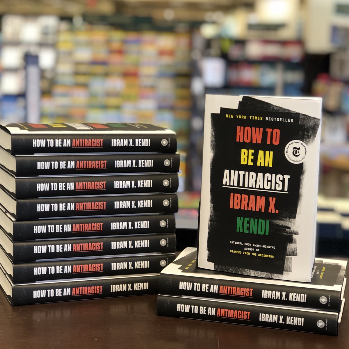 BNBuzzChico's tweet photo. Today’s Book Recommendation: “How to be an Antiracist” 
We’ve got the book in common back in stock but we don’t have many! Call us or come in today to get a copy! #antiracist #todaysbook #bookincommon #limited #wereopen #kendi #howtobe https://t.co/TffotPAcbd