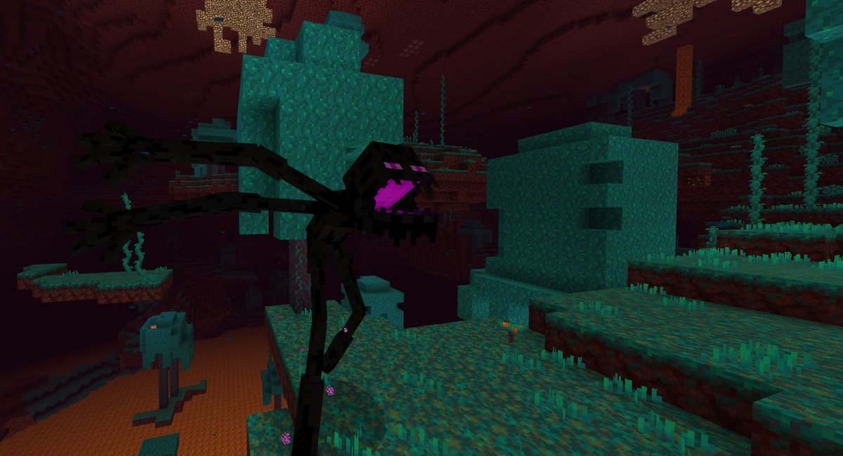 Julien On Twitter Mutant Enderman Can Be Found In The End And