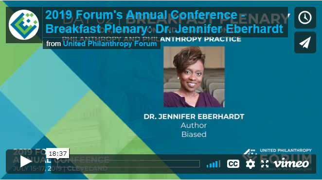 unitedphilforum's tweet photo. Check out #ForumCon19 Breakfast Plenary which features Dr. Jennifer Eberhardt of @StanfordSPARQ who discusses the different ways in which implicit bias can have an impact on our decision-making without us even knowing it. https://t.co/9pfjHUzluL https://t.co/0gER0V8l88