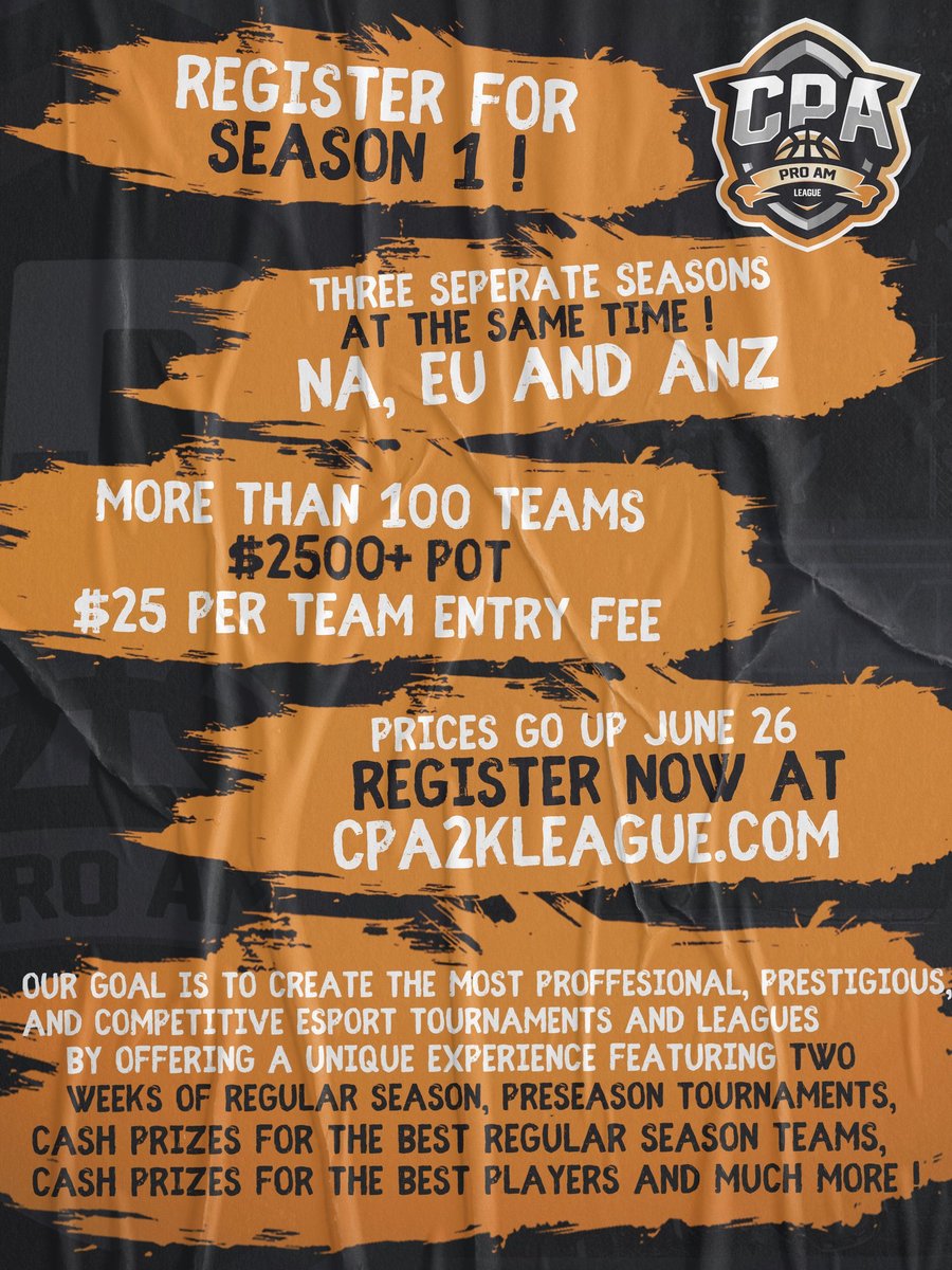 CPA 2K League tweet media