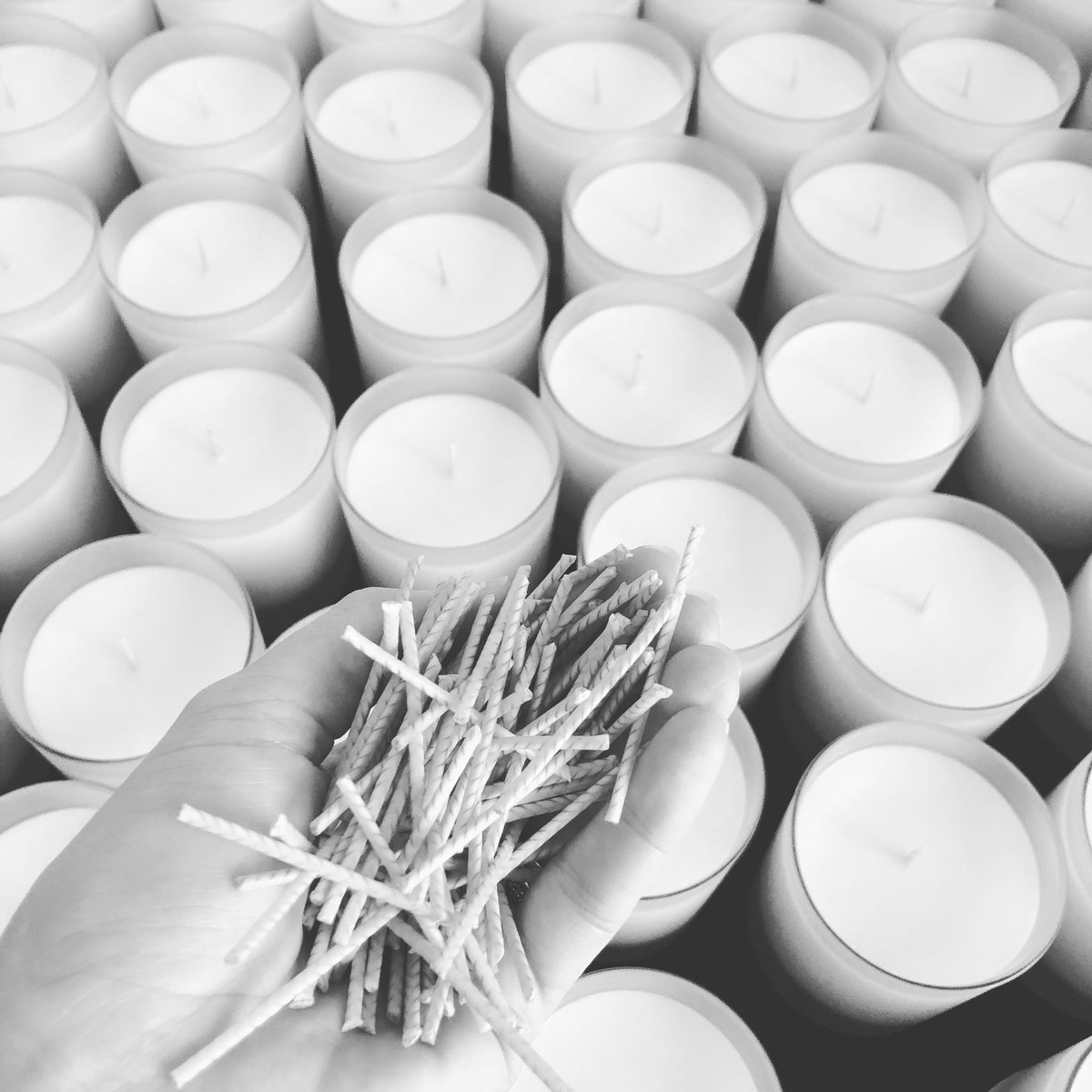 ScentsoryC's tweet photo. Poured, cut, cured, labelled, packed and delivered, ready for the factory to spray. #whitelabel #custom #bespokeorder https://t.co/t7scDAkG9e
