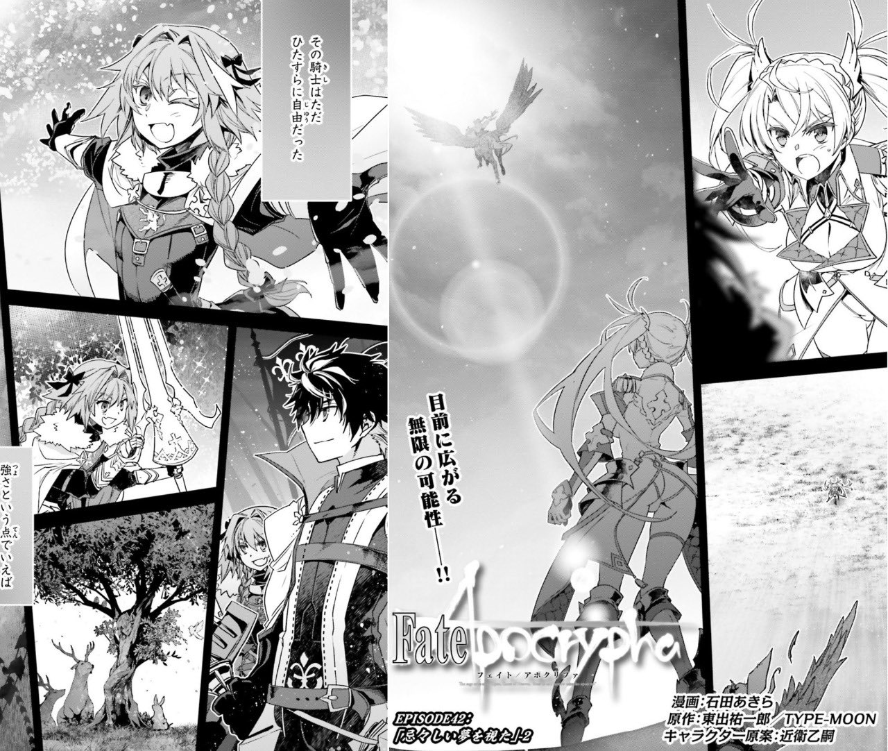Sey Fgo Lostbelt 6 Paladins Charlemagne And Bradamante In Fate Apocrypha Manga Buy X100 Copies Of The Manga