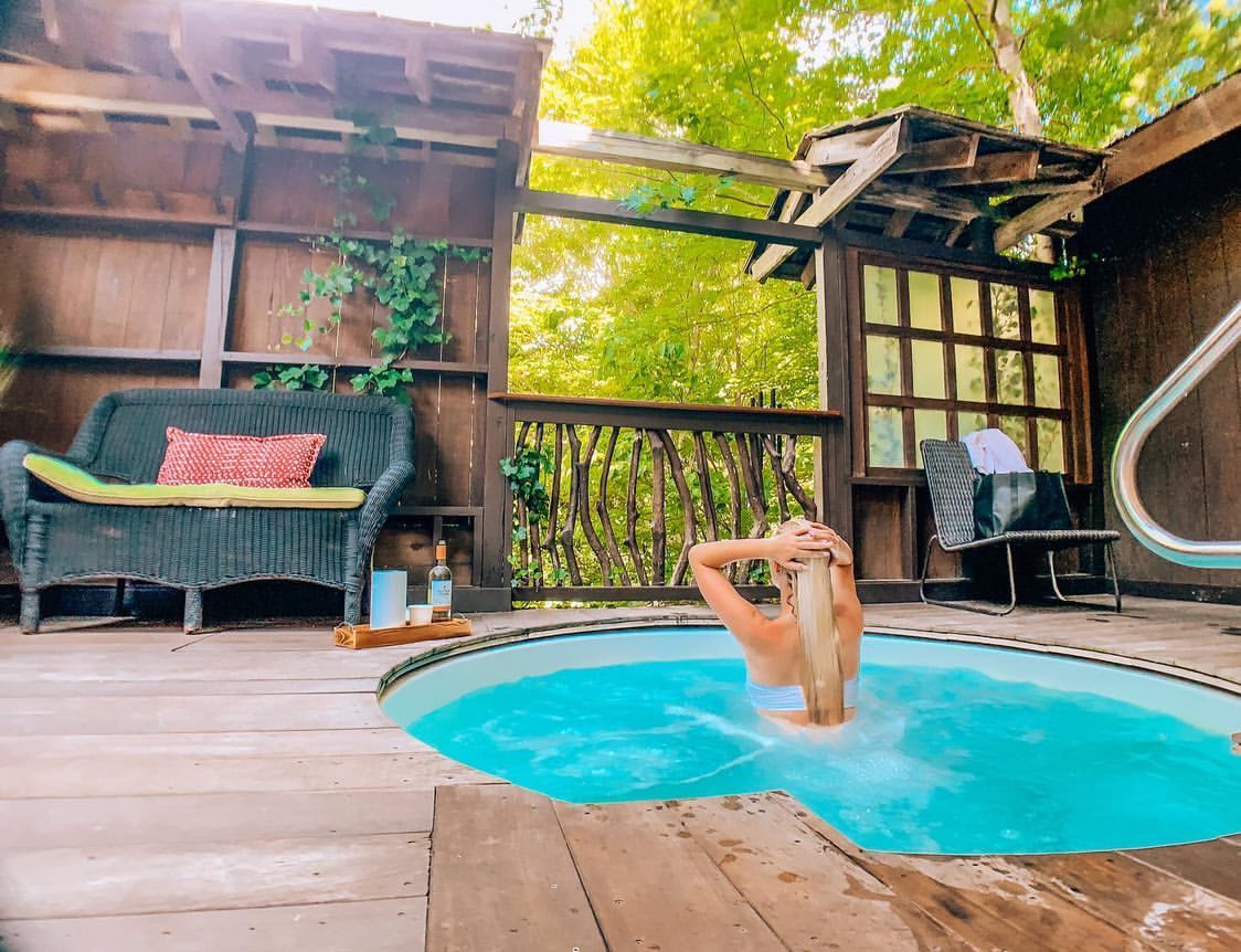 Its a perfect time to escape the crowds! Make time for your wellness in the heart of the Blue Ridge Mountains ❤️#spa #wellness