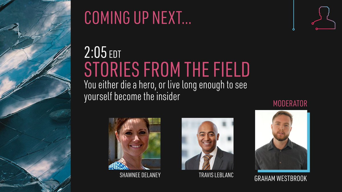 Living_Security's tweet photo. Another action-packed panel is starting now... 

"You either die a hero, or live long enough to see yourself become an insider"

#BreakingSecurityAwareness #SecurityAwareness #Cybersecurity

WATCH NOW → https://t.co/dEDJLz3Lgj 👀 https://t.co/ZvzdKtYLz7