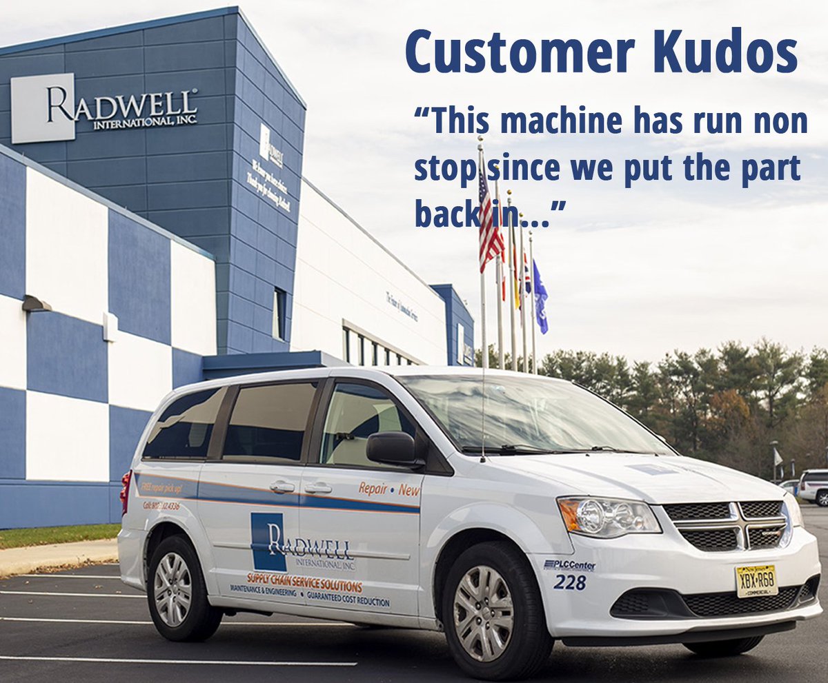 Radwell_Intl's tweet photo. This customer has run their machine nonstop since it was fixed by our skilled Radwell technicians. Amazing! #radwell #skilledtechnicians #repairs #radwellrepairs #theradwelldifference
https://t.co/Oq5aRQzOEw https://t.co/6XZlq1cdei